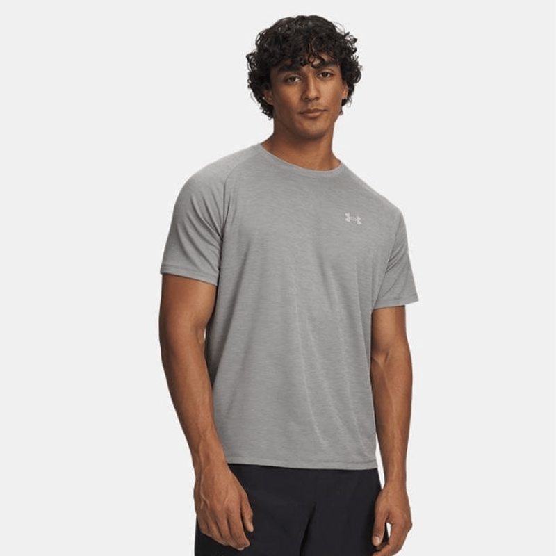 Tech Textured Ss Erkek T-Shirt 1382796-709
