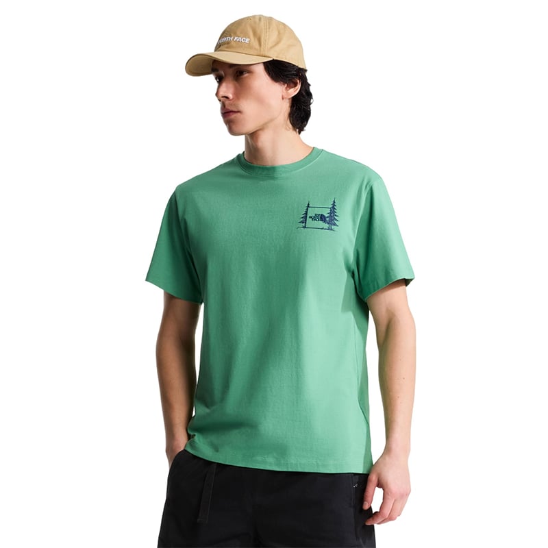 M Campıng Relaxed Erkek T-Shirt NF0A8GQMG571