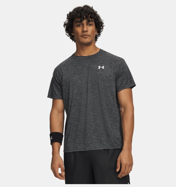 Tech Textured Ss Erkek T-Shirt 1382796-001