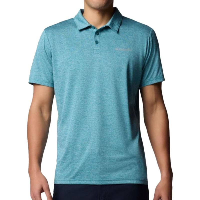 Columbia Hıke Polo Erkek T-Shirt AO3614-364 Turkuaz