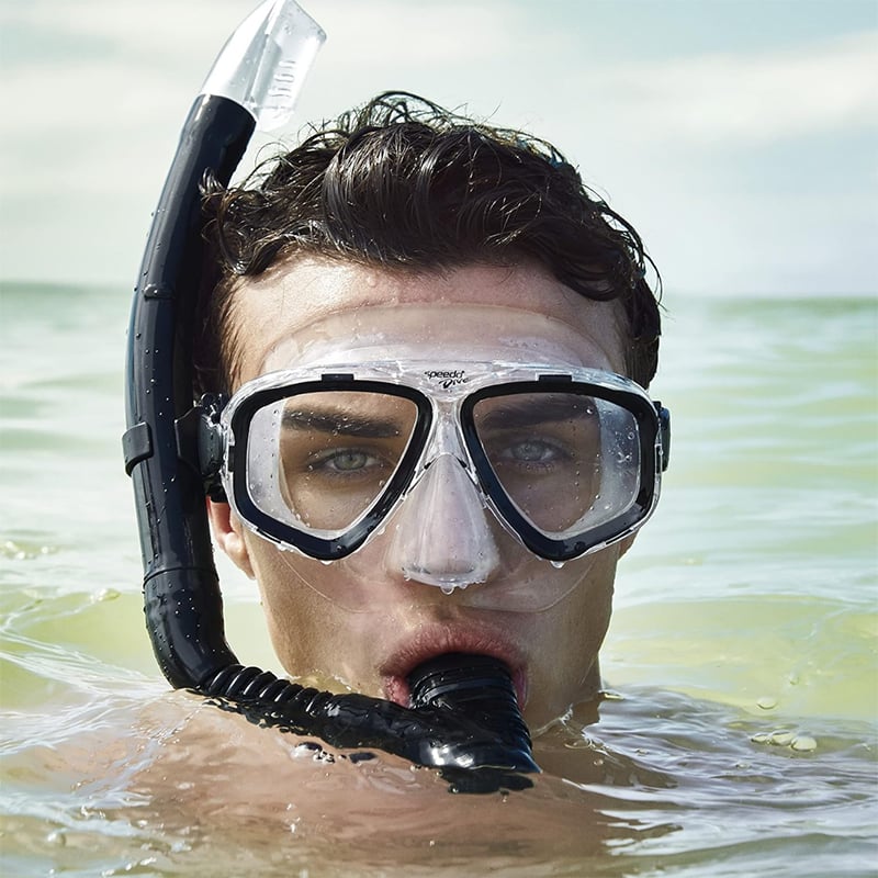 Adult Adventure Mask & Snorkel Unisex Şnorkel Seti 8-7530332006