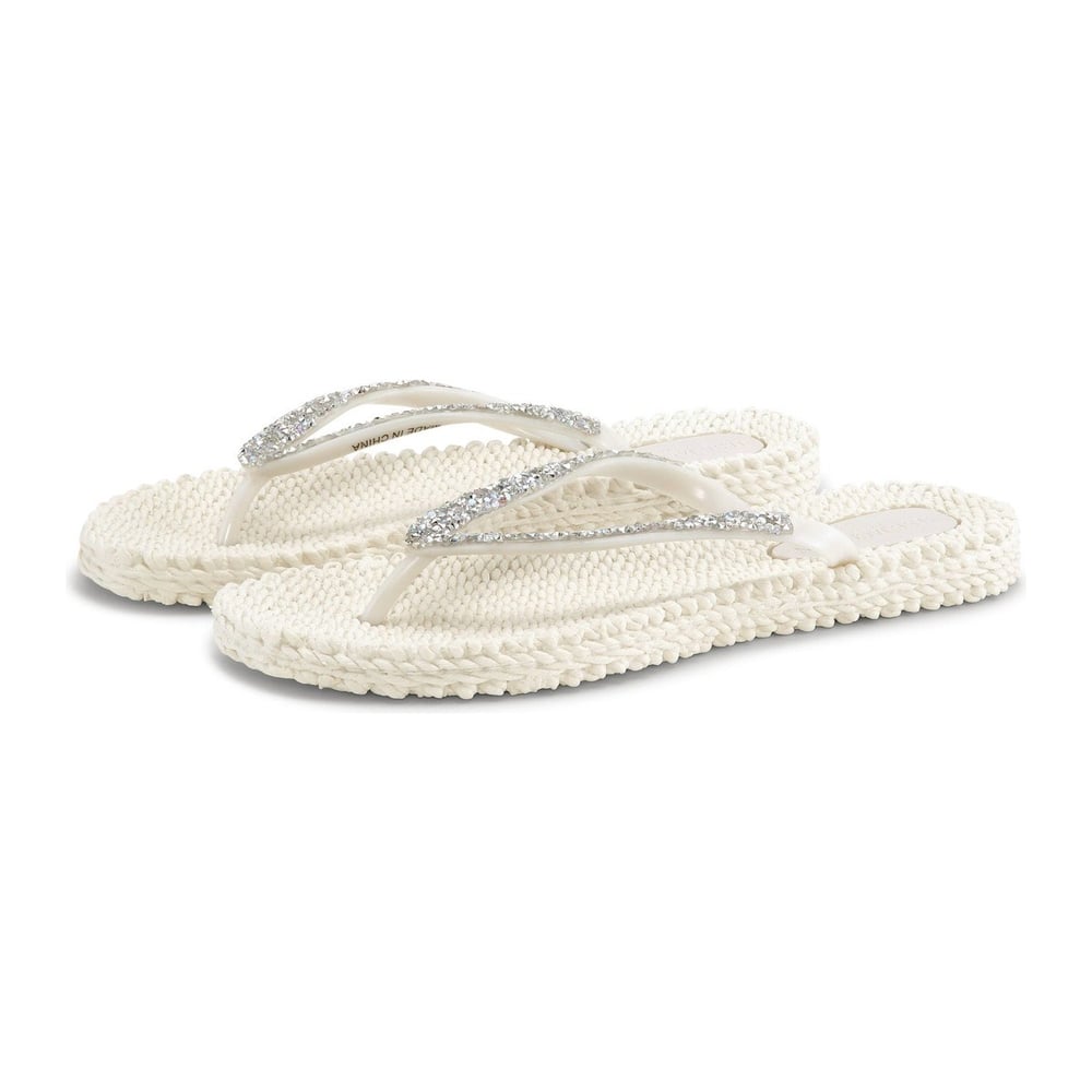 Ilse Jacobsen Flip Flop With Kadın Terlik Krem CHEERFUL03G-Krem