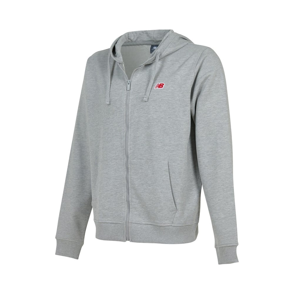 New Balance Lifestyle Erkek Sweatshirt Gri MNJ3607-AG