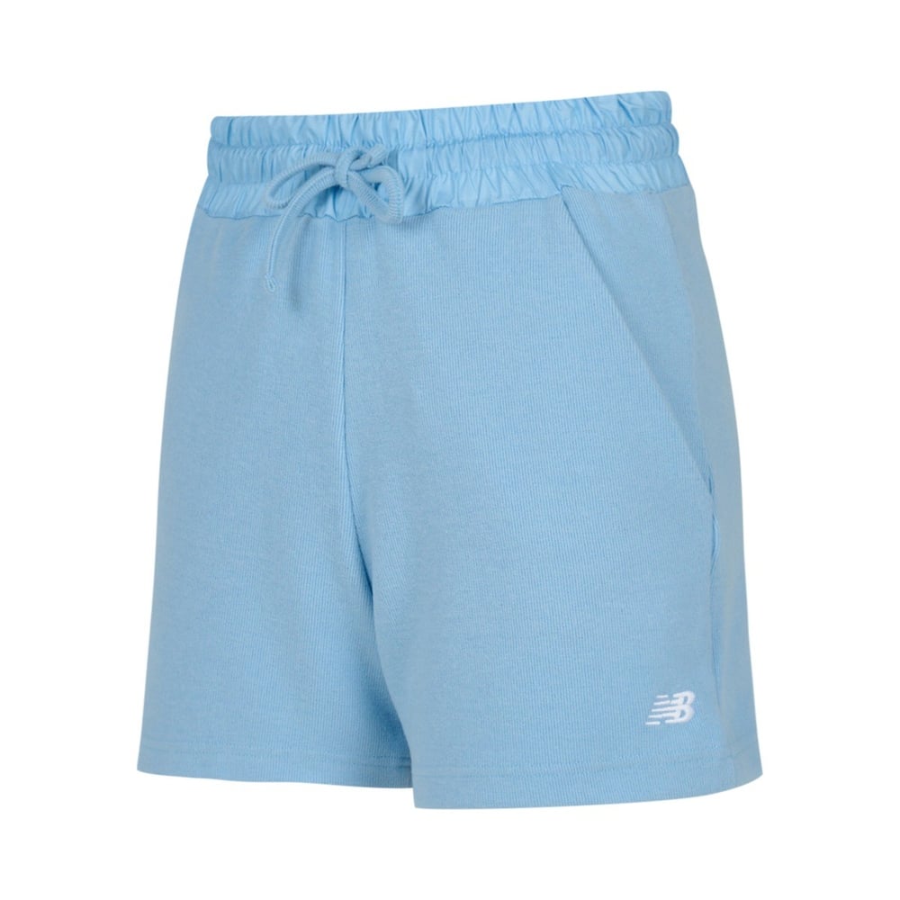 New Balance Lifestyle Kadın Şort Mavi WNS3640-DUS