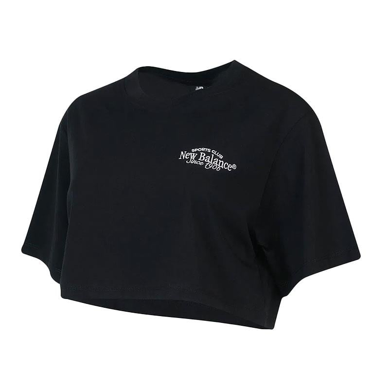 New Balance Lifestyle Kadın T-Shirt WNT1506-BK Siyah