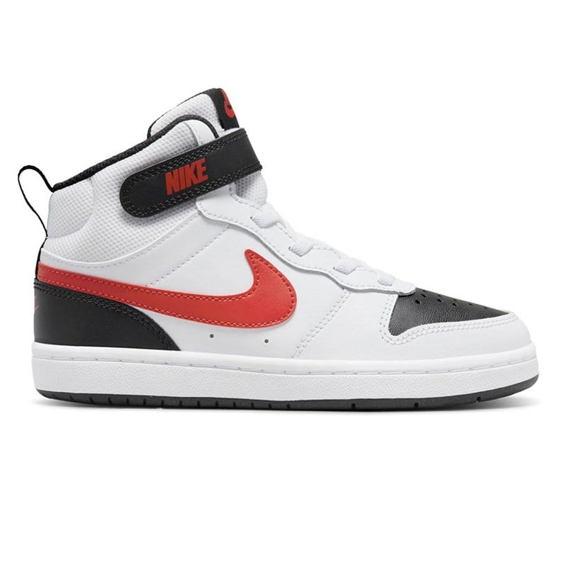 Nike Court Borough Mid 2 (Psv) Çocuk Günlük Ayakkabı CD7783-110 Beyaz CD7783-110 Çocuk