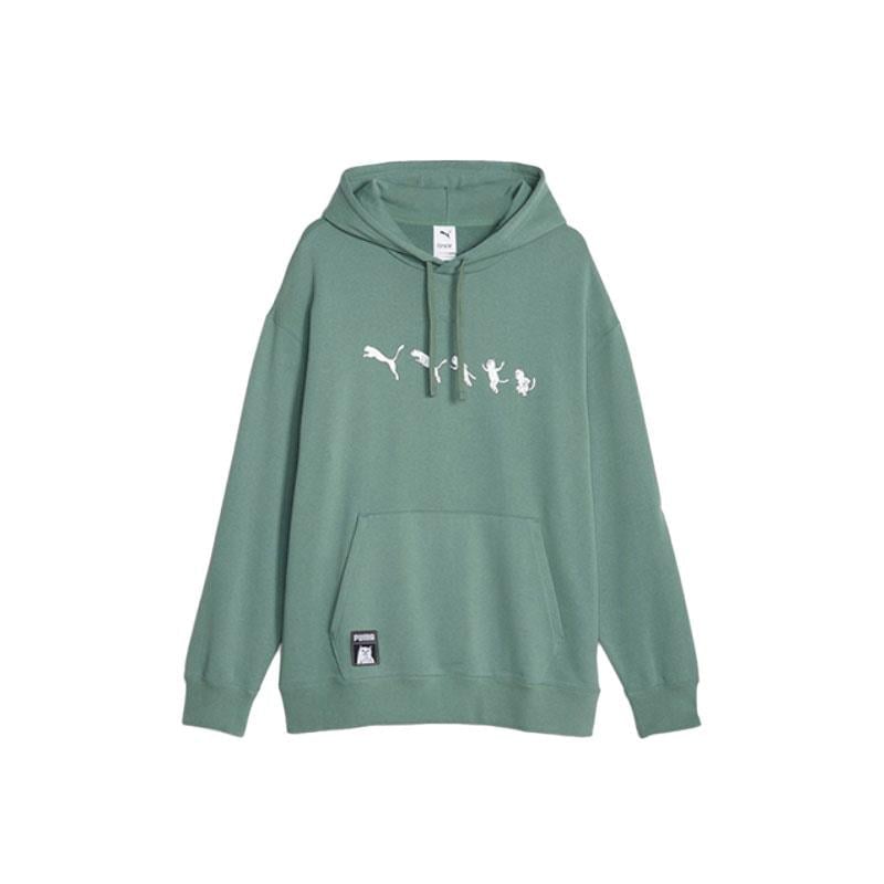 Puma X Ripndip Hoodie Tr Erkek Sweatshirt 622197-44 Yeşil