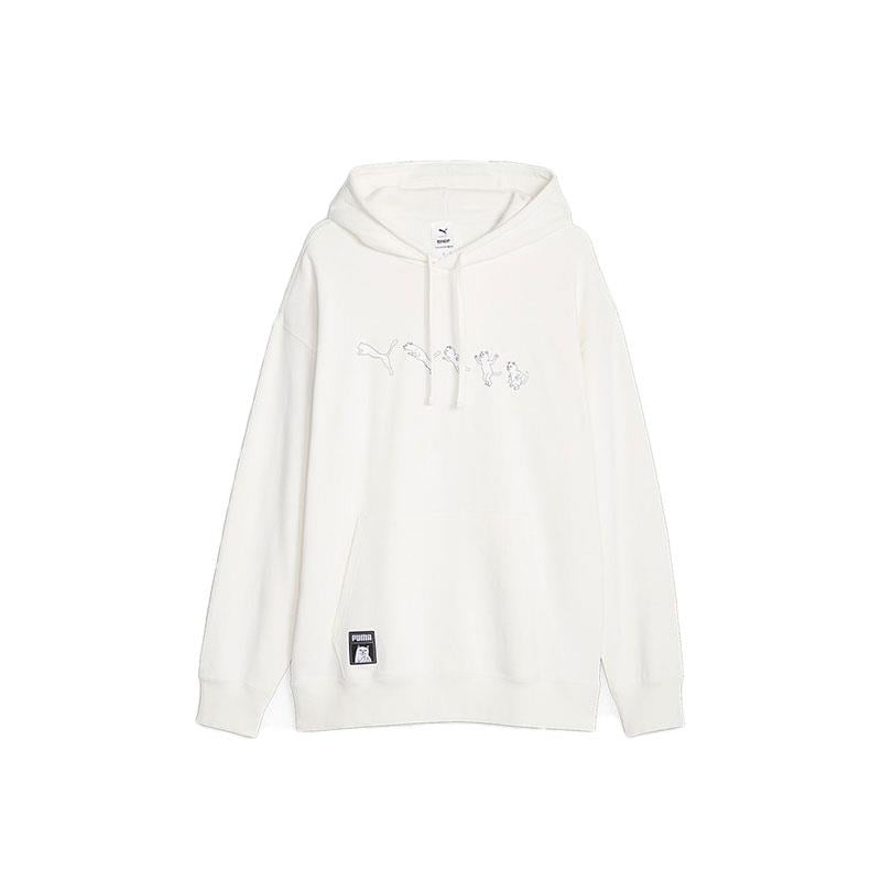 Puma X Ripndip Hoodie Tr Erkek Sweatshirt 622197-65 Beyaz
