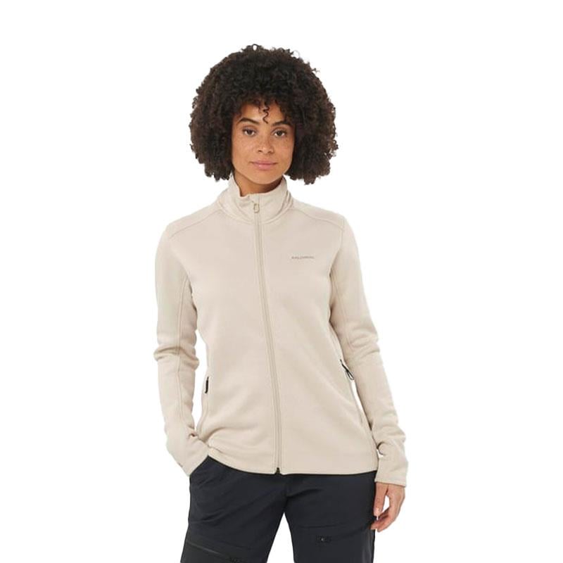 Salomon Sntial Midfleece Fz W Kadın Ceket Beyaz LC2327200