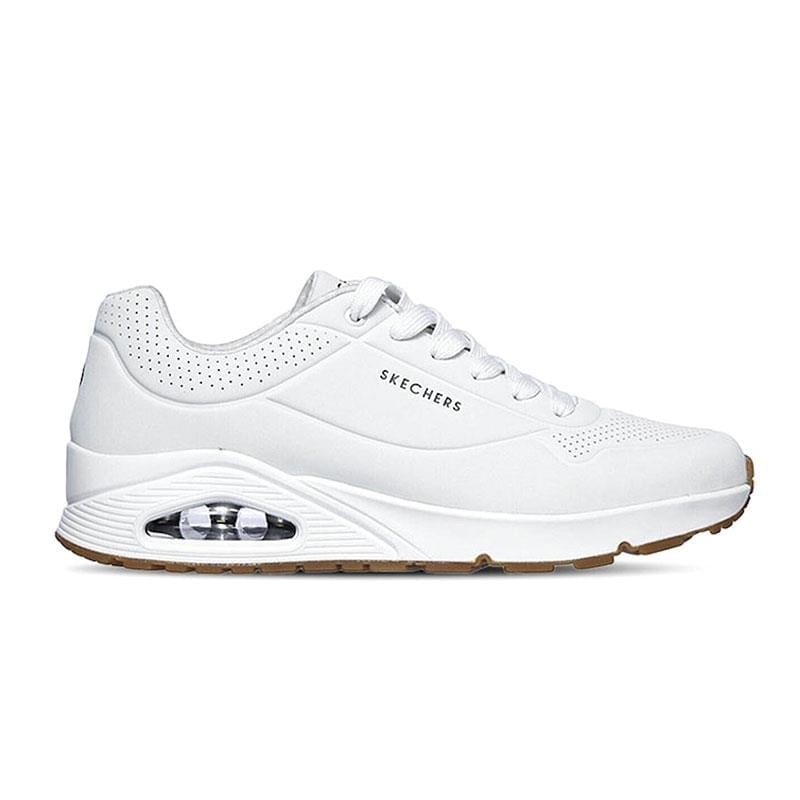 Skechers Uno - Stand On Air Erkek Ayakkabı 52458-WHT