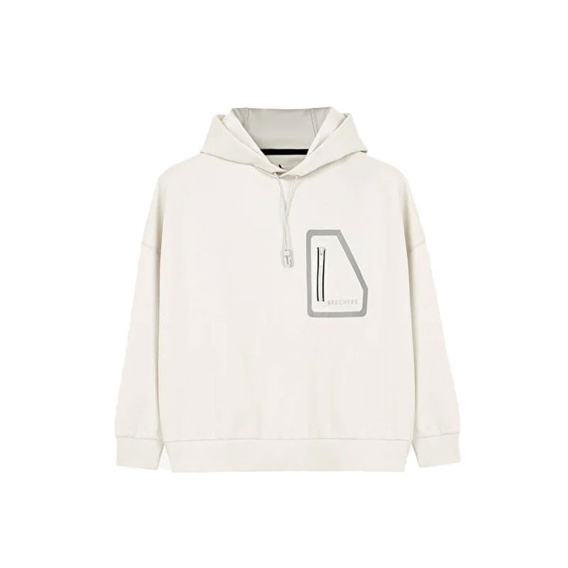 Skechers W 2XI-Lock Hoodie Kadın Sweatshirt S231138-035 Gri