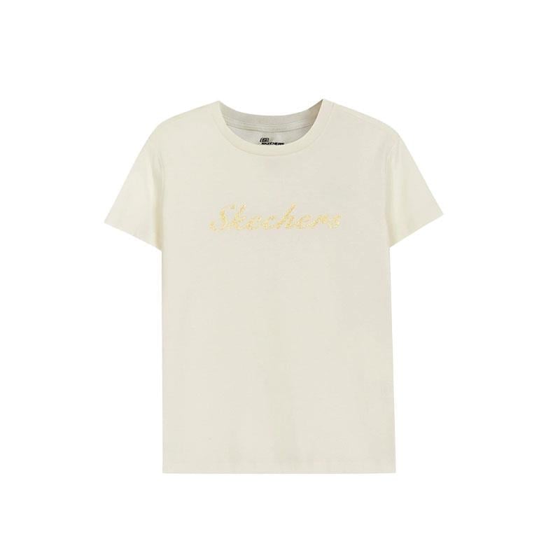Skechers W Graphic Tee Shiny Logo Kadın T-Shirt S221180-102