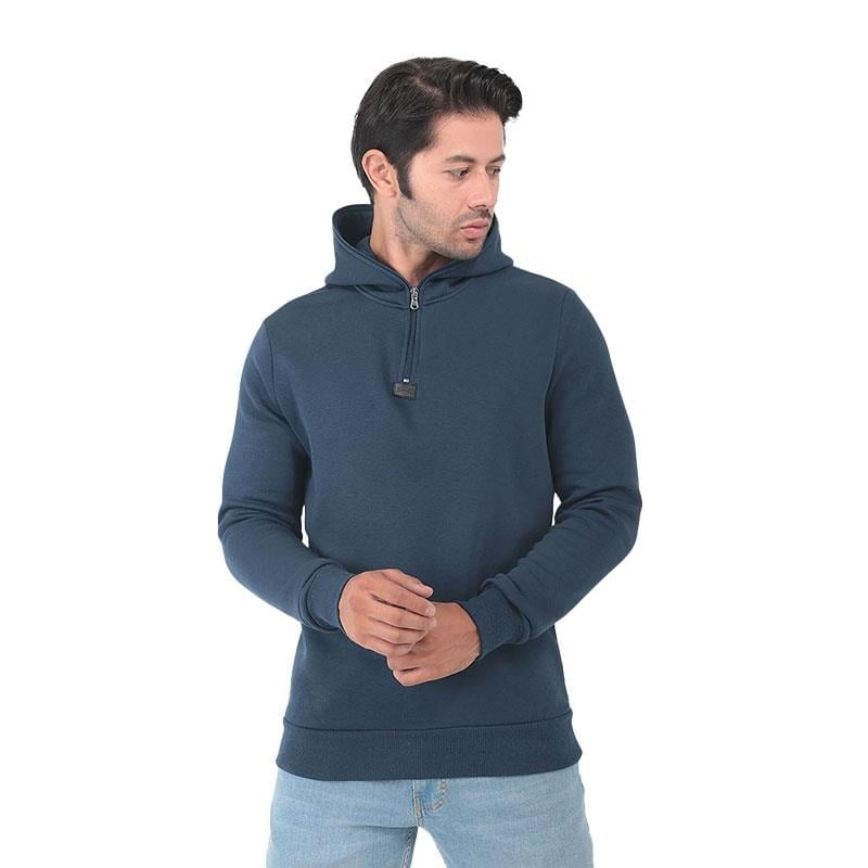 Slazenger Baha Erkek Sweatshirt ST22WE097-789 Indigo