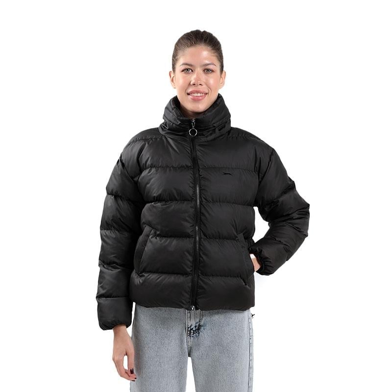Slazenger Bailey Kadın Mont ST22JK002-500 Siyah