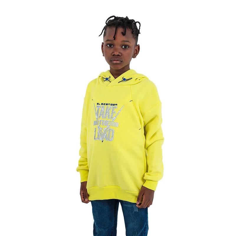 Slazenger Do Çocuk Sweatshirt ST22WC031-703 Sarı