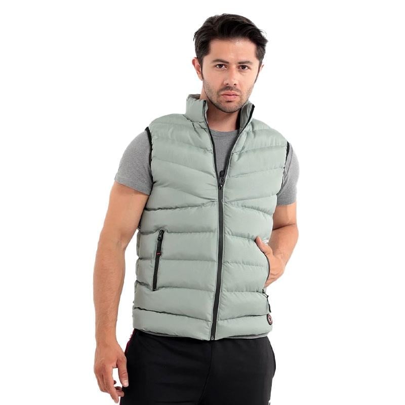 Slazenger Hamon Erkek Yelek ST22YE003-801 Yeşil