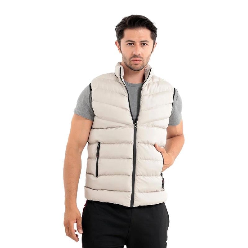 Slazenger Hamon Erkek Yelek ST22YE003-120 Bej