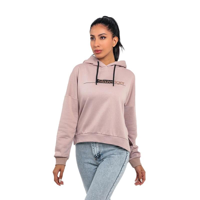 Slazenger Magnet Kadın Sweatshirt ST22WK030-311 Vizon