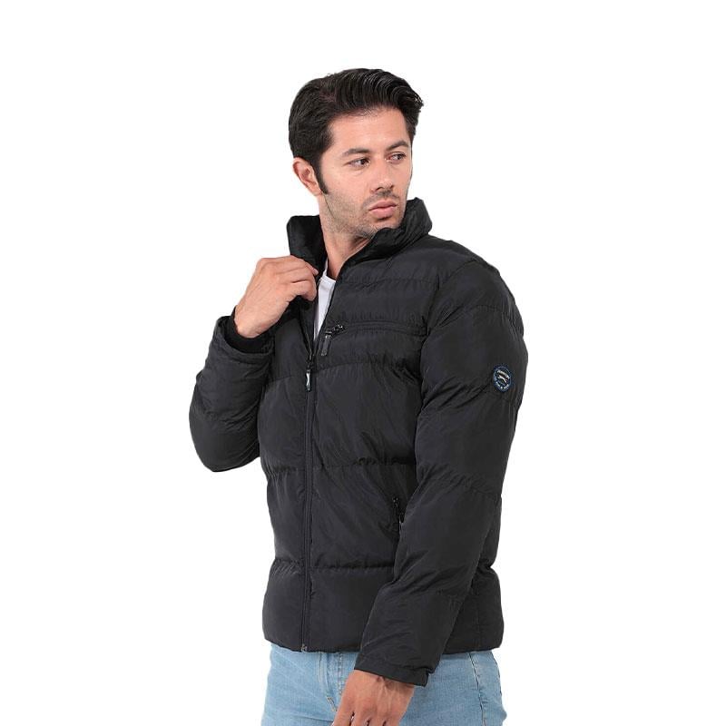 Slazenger Naldo Erkek Mont ST22JE022-500 Siyah