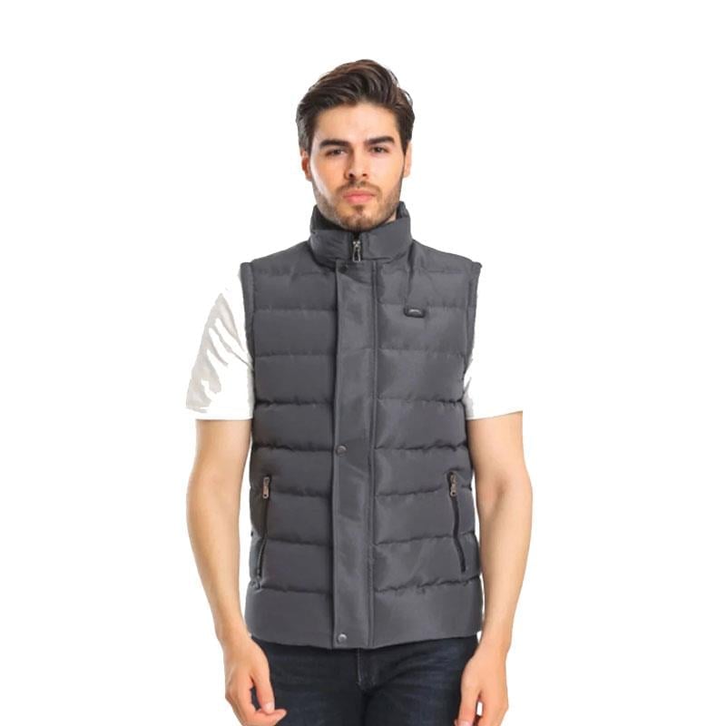 Slazenger Zula Erkek Yelek ST21YE010-200 Gri
