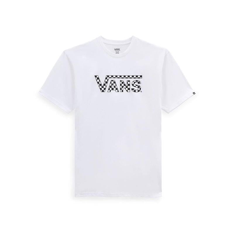 Vans Checkered Tee-B Erkek T-Shirt VN0A7UCPYB21 Siyah