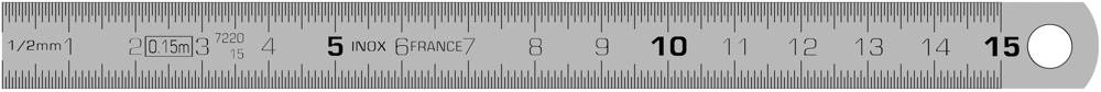 Çelik Metre Dar 15 cm