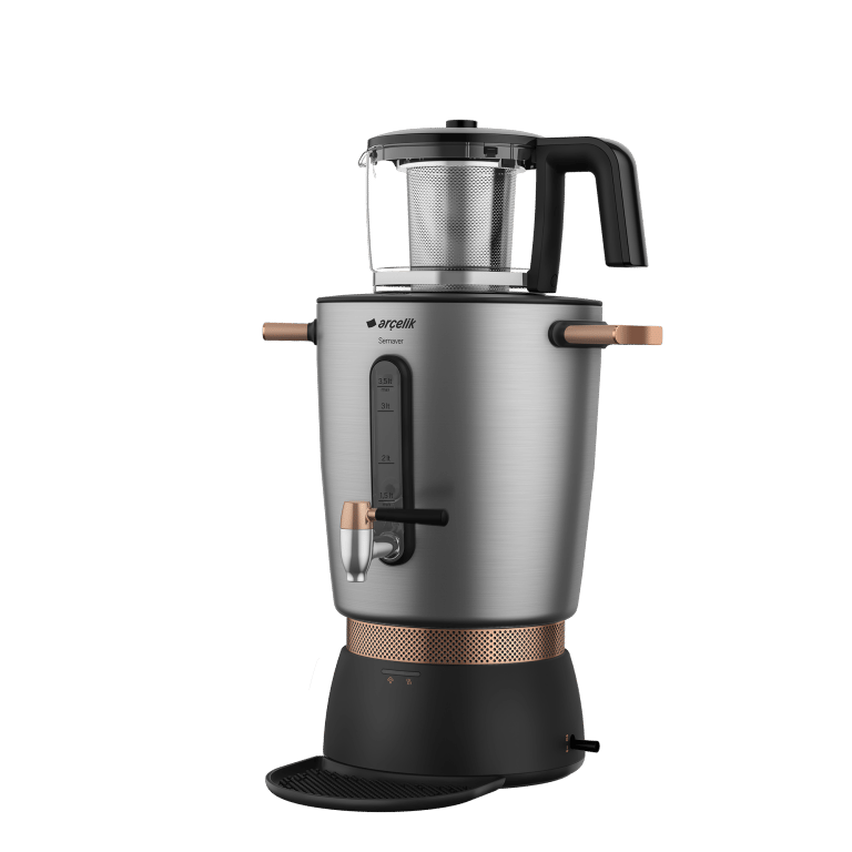 Arçelik SE 9036 I 2000 W Cam Demlikli Semaver