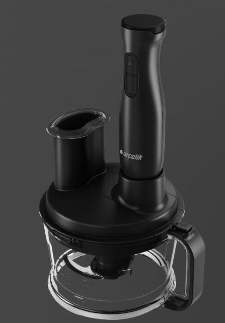Arçelik RHB 3410 El Blender Seti Siyah