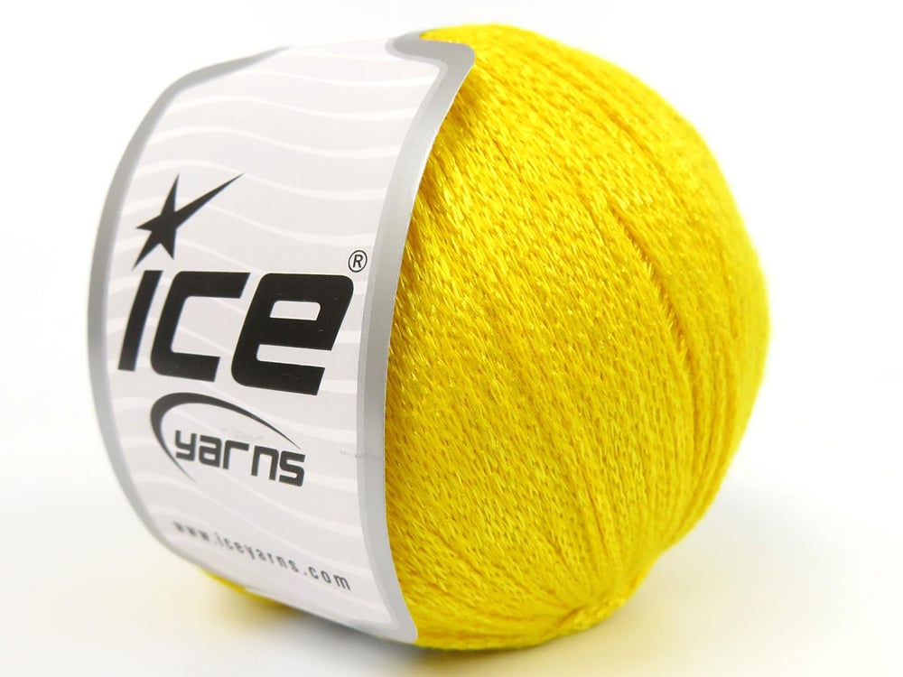 4x100gr. ALICIA Sarı Pamuk Yazlık İplikler, Pamuk