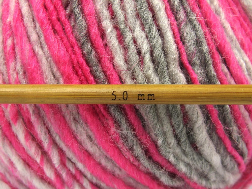 4x100gr. ANATOLIA WOOL CORD Pembe, Gri Tonları Yün, Akrilik Kışlık, Yün, Batik Desenli, Akrilik