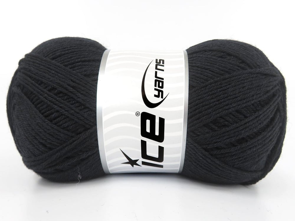 4x100gr. BAMBOO SOCK UNICOLOR Siyah Bambu Çok İnce, Yün, Yazlık İplikler, Bambu, Merino Yün, Makina Yıkama