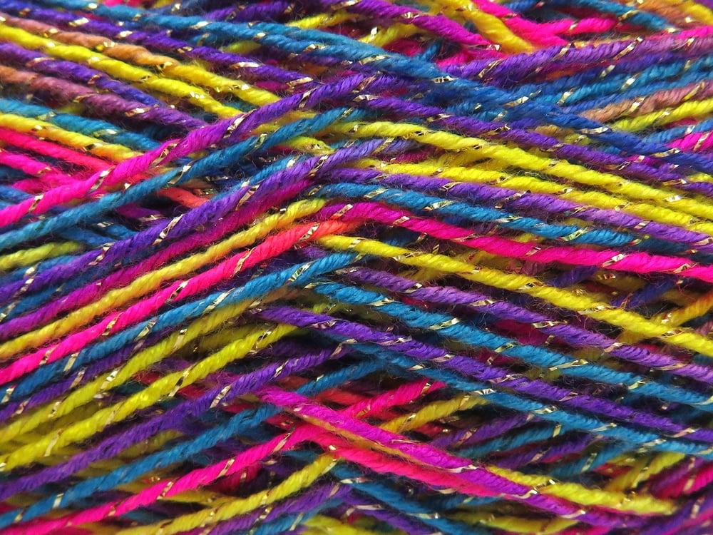 4x100gr. CASTILLO GLITZ Altın, Gökkuşağı Elastan, Metalik Simli, Akrilik Metalik Simli, Kışlık, Çok İnce, Batik Desenli, Elastan, Akrilik