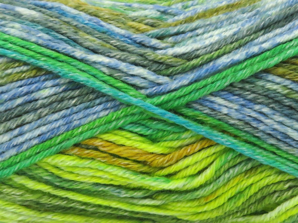 4x100gr. COTTONAC SPRAY Yeşil Tonları, Mavi Tonları Pamuk Çok renkli, Bebe, Yazlık İplikler, Pamuk, Batik Desenli, Kalın, Akrilik, Anti-Pilling