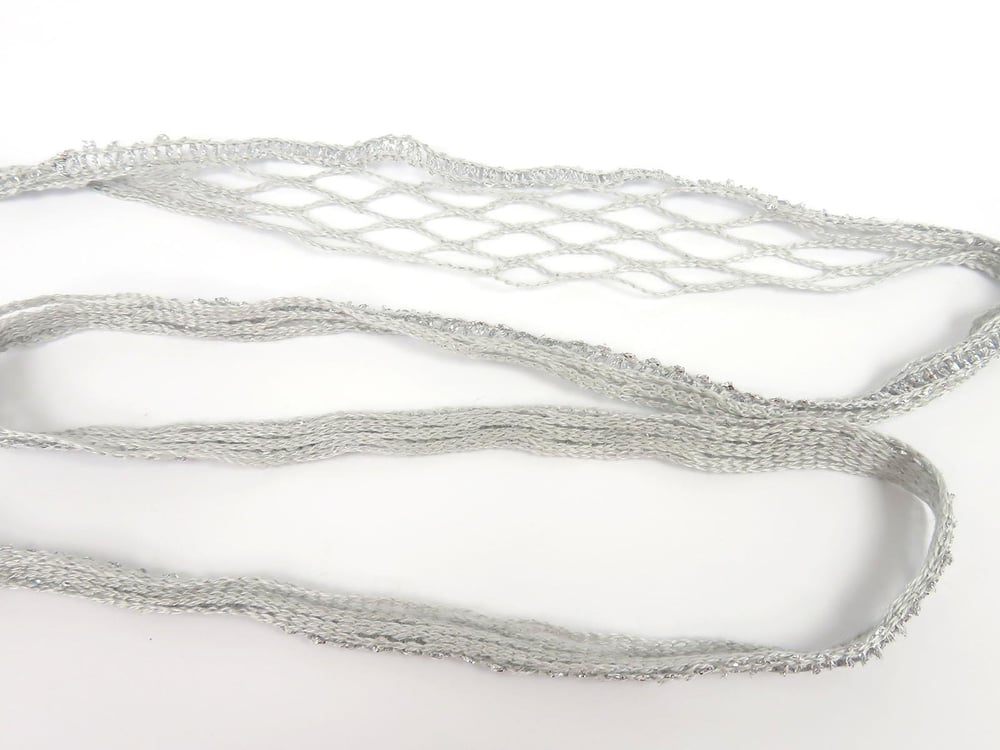 4x100gr. FLAMENCO Gri Simli, Akrilik Fular - Şal, Metalik Simli, Kışlık, Çok Kalın, Akrilik