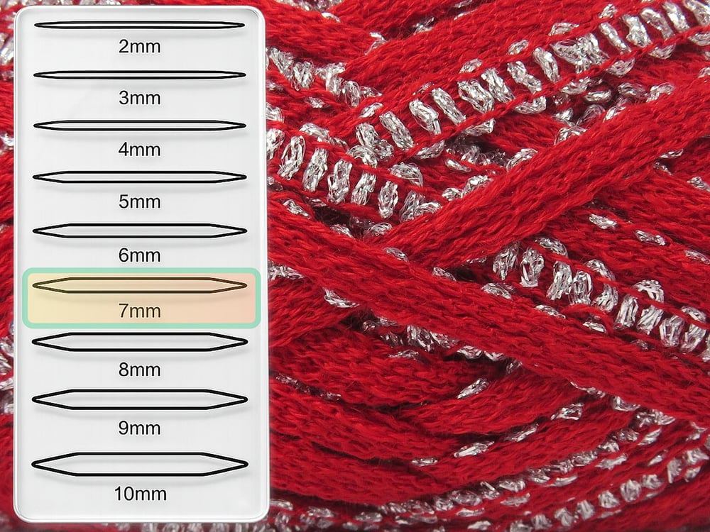 4x100gr. FLAMENCO Kırmızı Simli, Akrilik Fular - Şal, Metalik Simli, Kışlık, Çok Kalın, Akrilik