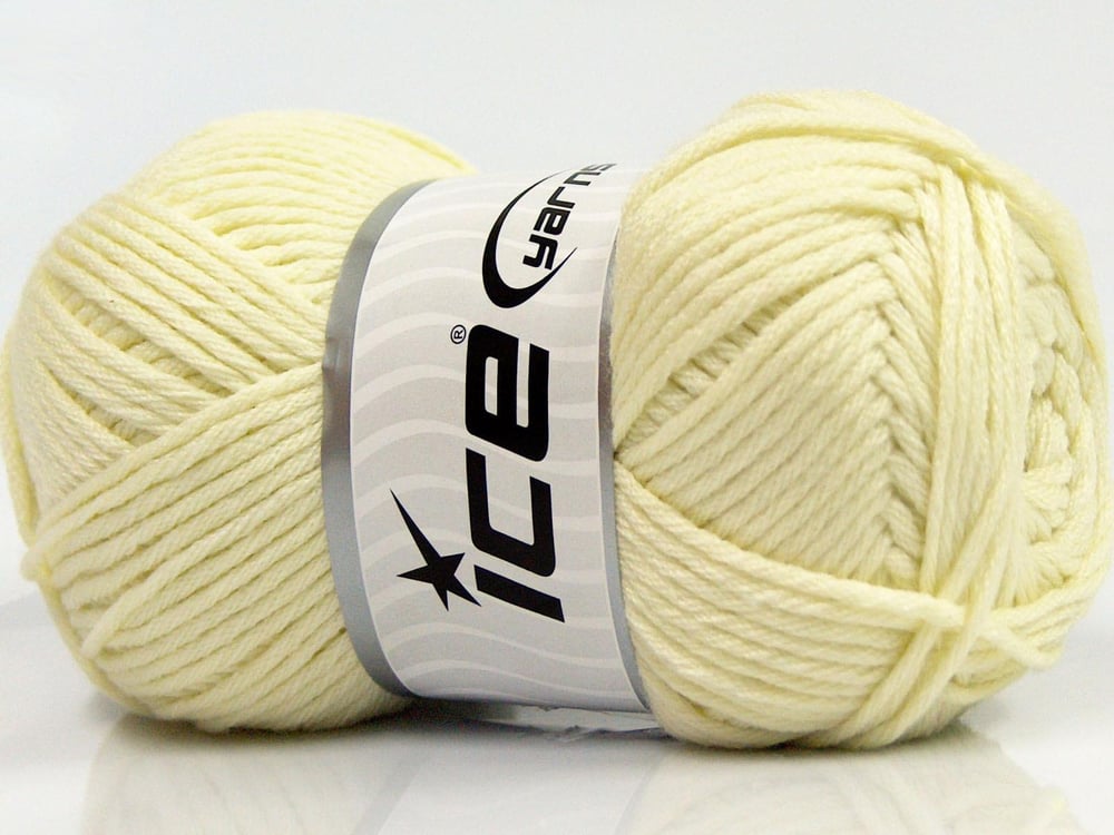 4x100gr. SINGH Akrilik, Naylon Açık Sarı Kışlık, Düz iplikler, Worsted, Akrilik