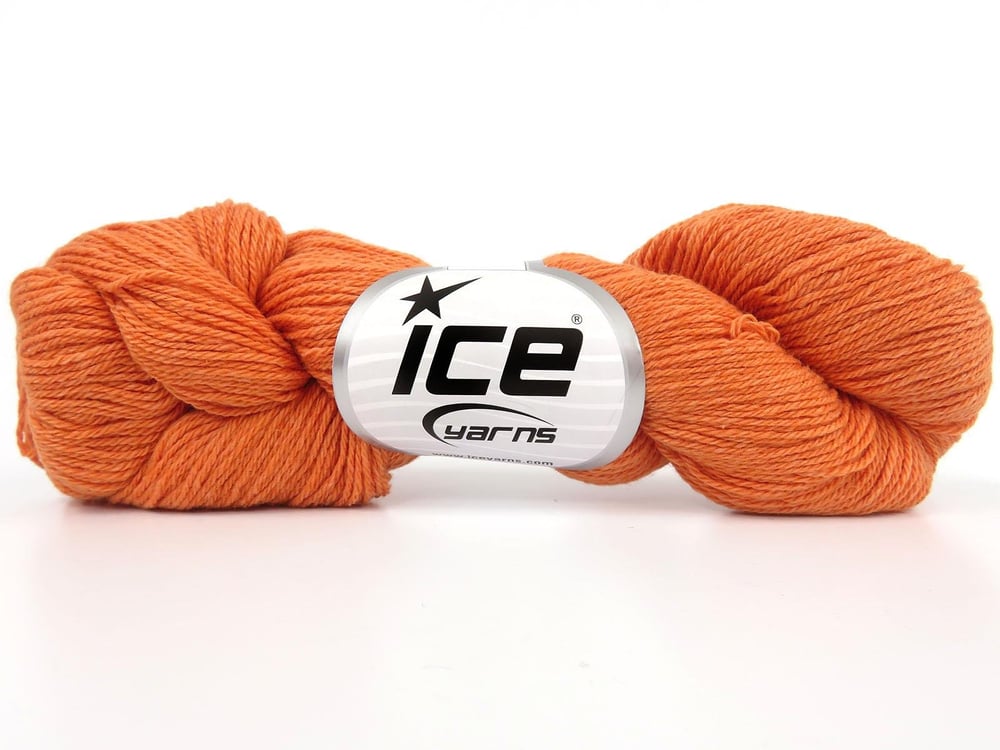 6x50gr. MERINO COTTON Turuncu Organik Pamuk, Merino Yün Lüks, Kışlık, Yün, Organik Pamuk, Pamuk, Merino Yün