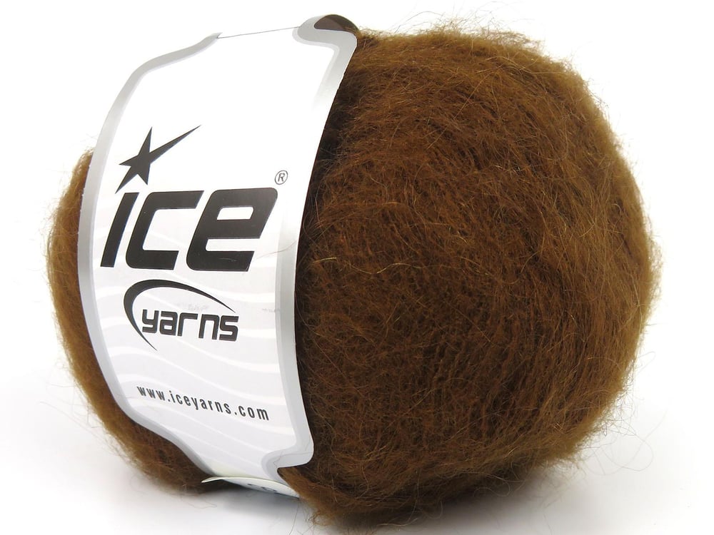 6x50gr. WINSOME MOHAIR Karamel Akrilik, SuperKid Tiftik Lüks, Kışlık, Çok İnce, Yün, Kid Mohair