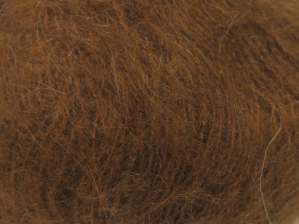 6x50gr. WINSOME MOHAIR Karamel Akrilik, SuperKid Tiftik Lüks, Kışlık, Çok İnce, Yün, Kid Mohair