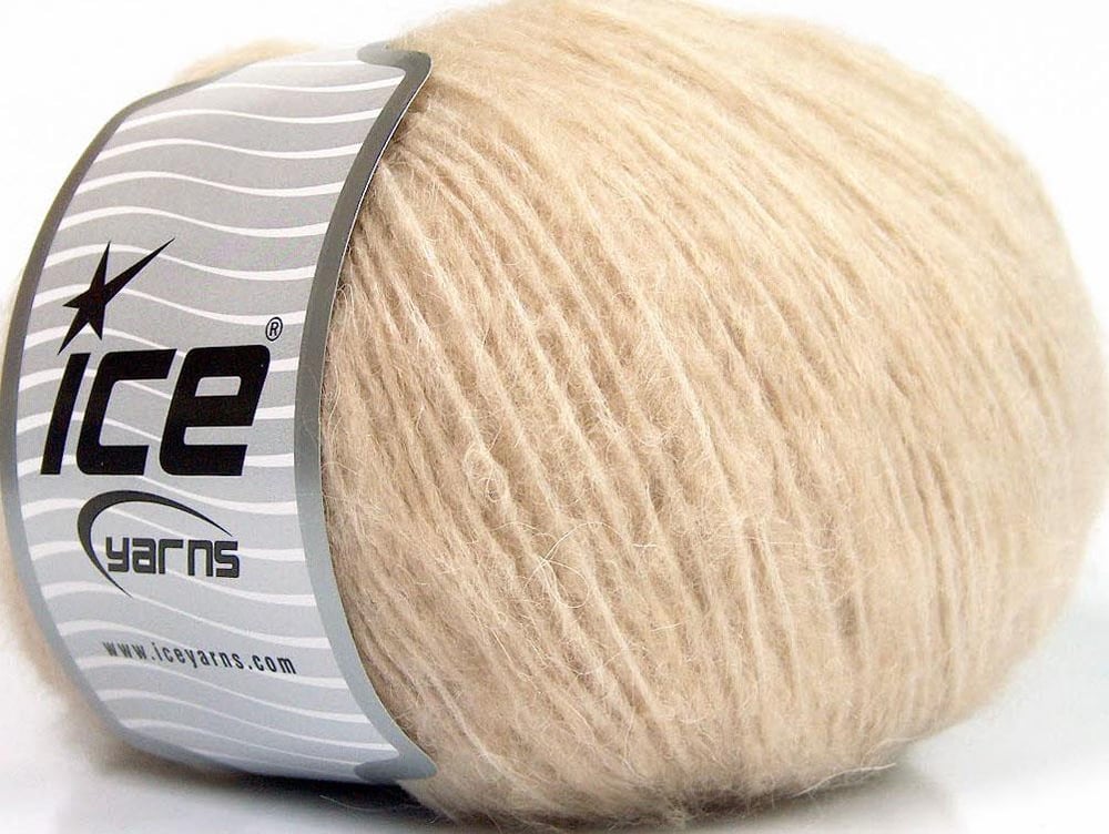 8x50gr. ALPACA SOFTAIR Açık Kamel Alpaka, Akrilik Lüks, Alpaka, Merinos, Kışlık, Zincir