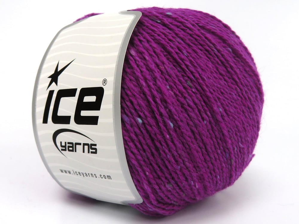 4x100gr. BABY ALPACA TWEED Koyu Fuşya Viskon, Bebe Alpaka, Merino Yün Lüks, Alpaka, Kışlık, Yün, Viskon, Merino Yün