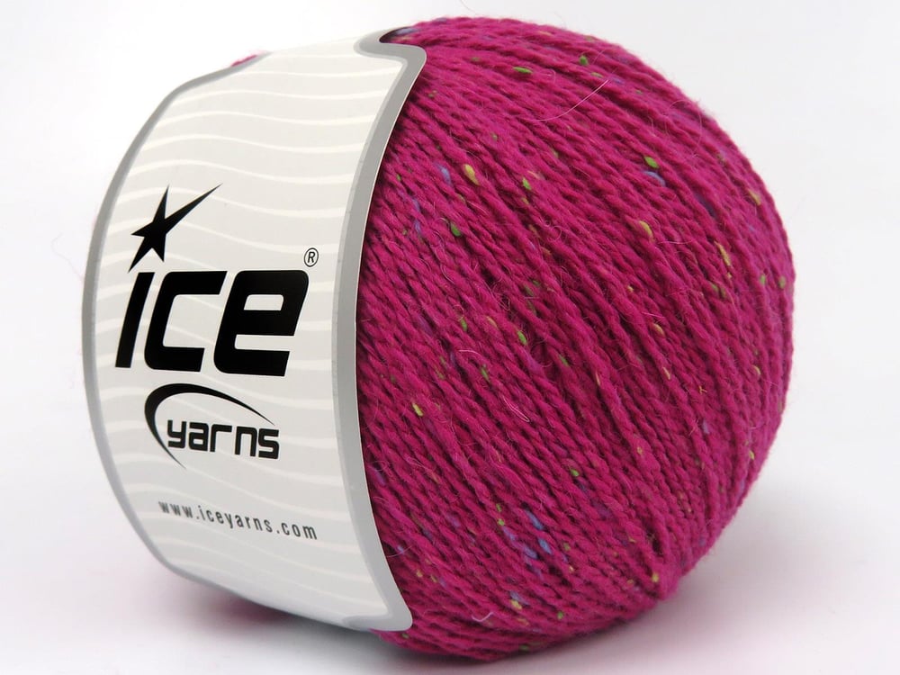 4x100gr. BABY ALPACA TWEED Fuşya Viskon, Bebe Alpaka, Merino Yün Lüks, Alpaka, Kışlık, Yün, Viskon, Merino Yün