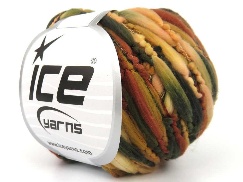 8x50gr. BALLOON Kahverengi Tonları, Haki Mikro Fiber Yazlık İplikler, Ponpon