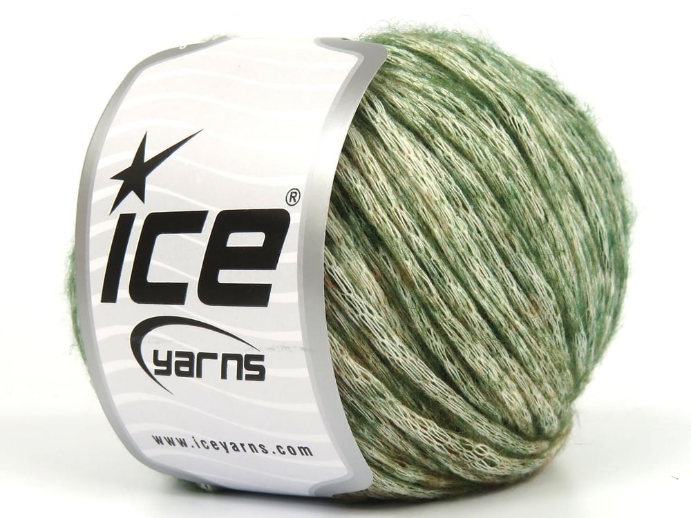 8x50gr. ROCK N COTTON COLOR Yeşil Tonları, Turuncu Tonları Yün, Akrilik, Pamuk Kışlık, Yün, Pamuk, Worsted
