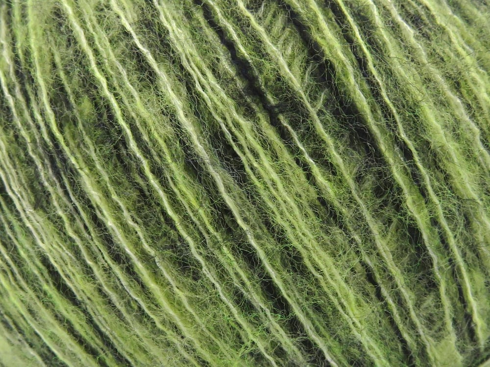 8x50gr. ALICE SUPERFINE Yeşil, Siyah Yün, Akrilik Kışlık, Çok İnce, Yün, Akrilik