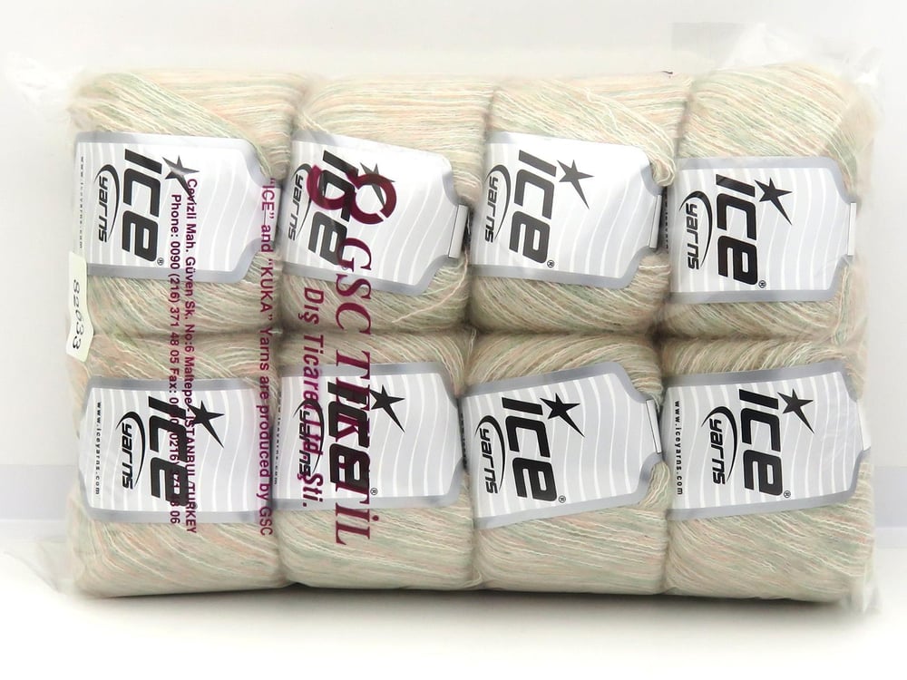 8x50gr. ALICE SUPERFINE Pudra Pembe Yün, Akrilik Kışlık, Çok İnce, Yün, Akrilik