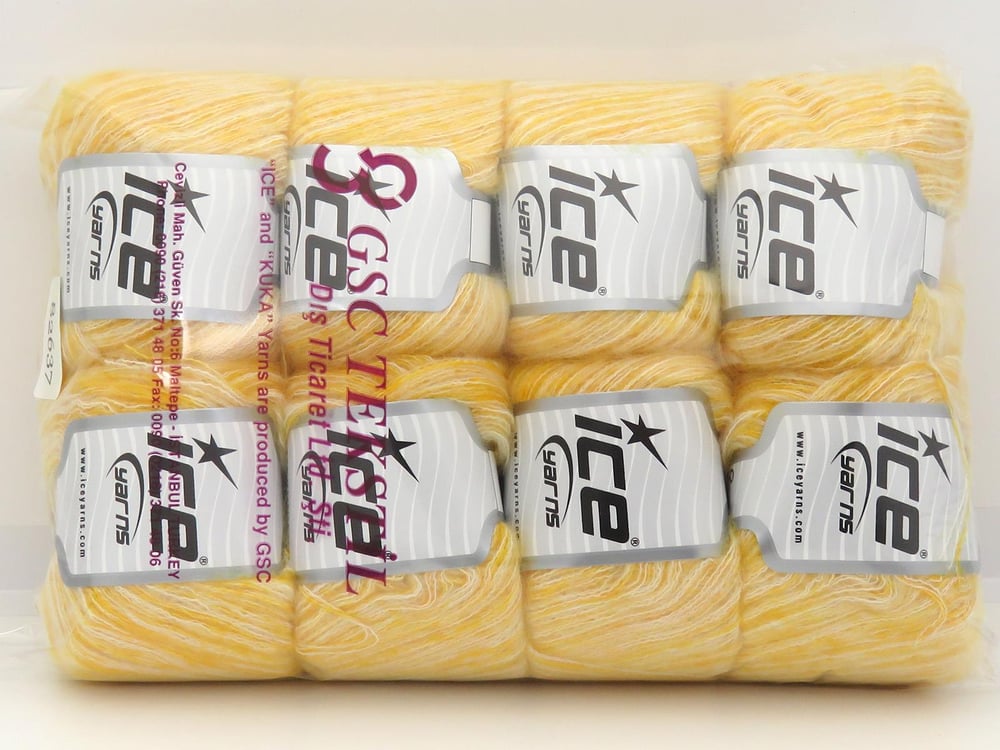 8x50gr. ALICE SUPERFINE Sarı Tonları Yün, Akrilik Kışlık, Çok İnce, Yün, Akrilik