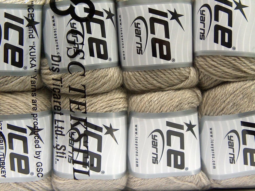 8x50gr. ALPACA LIGHT Bej Melanj Viskon, Alpaka, Yün, Akrilik Lüks, Alpaka, Kışlık, Yün, Viskon