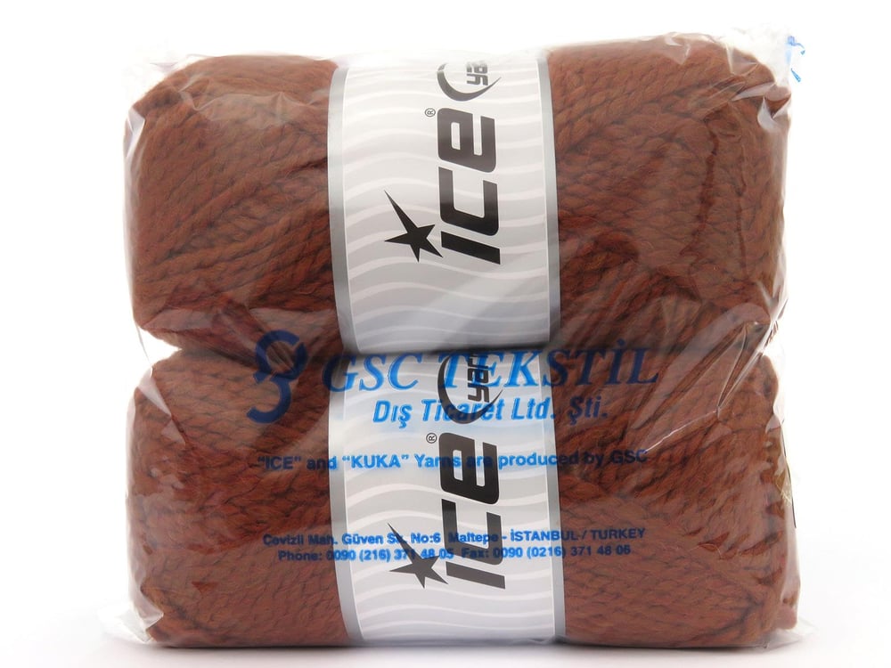 2x150gr. ALPINE ALPACA Bakır Yün, Alpaka, Akrilik Lüks, Alpaka, Kışlık, Çok Kalın