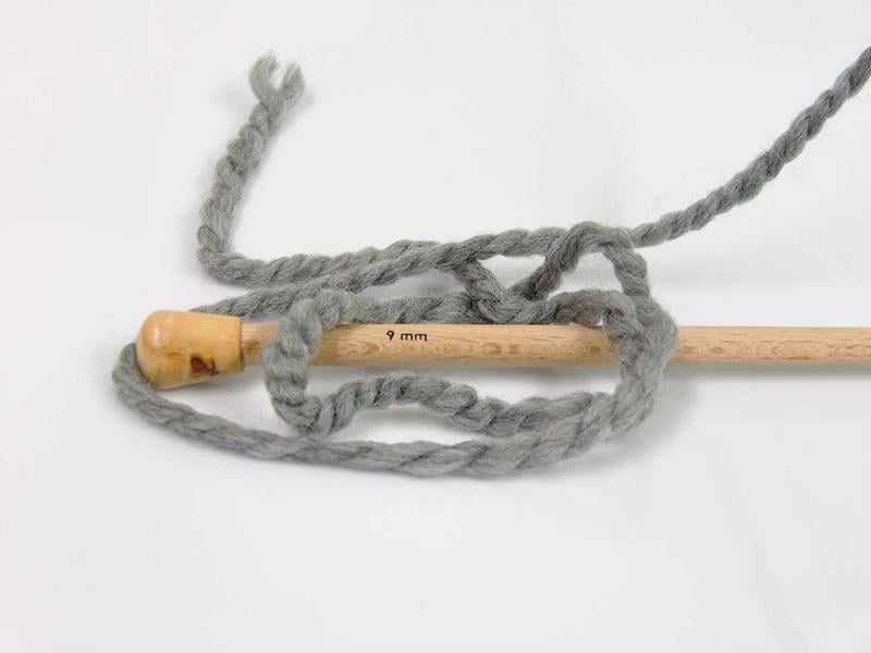 2x150gr. ALPINE Gri Yün, Akrilik Kışlık, Yün, Çok Kalın